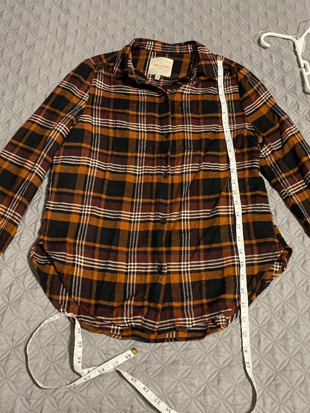 plaid long-sleeve